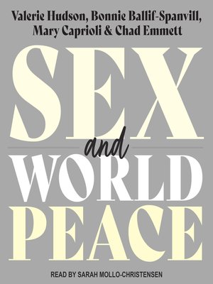 cover image of Sex and World Peace